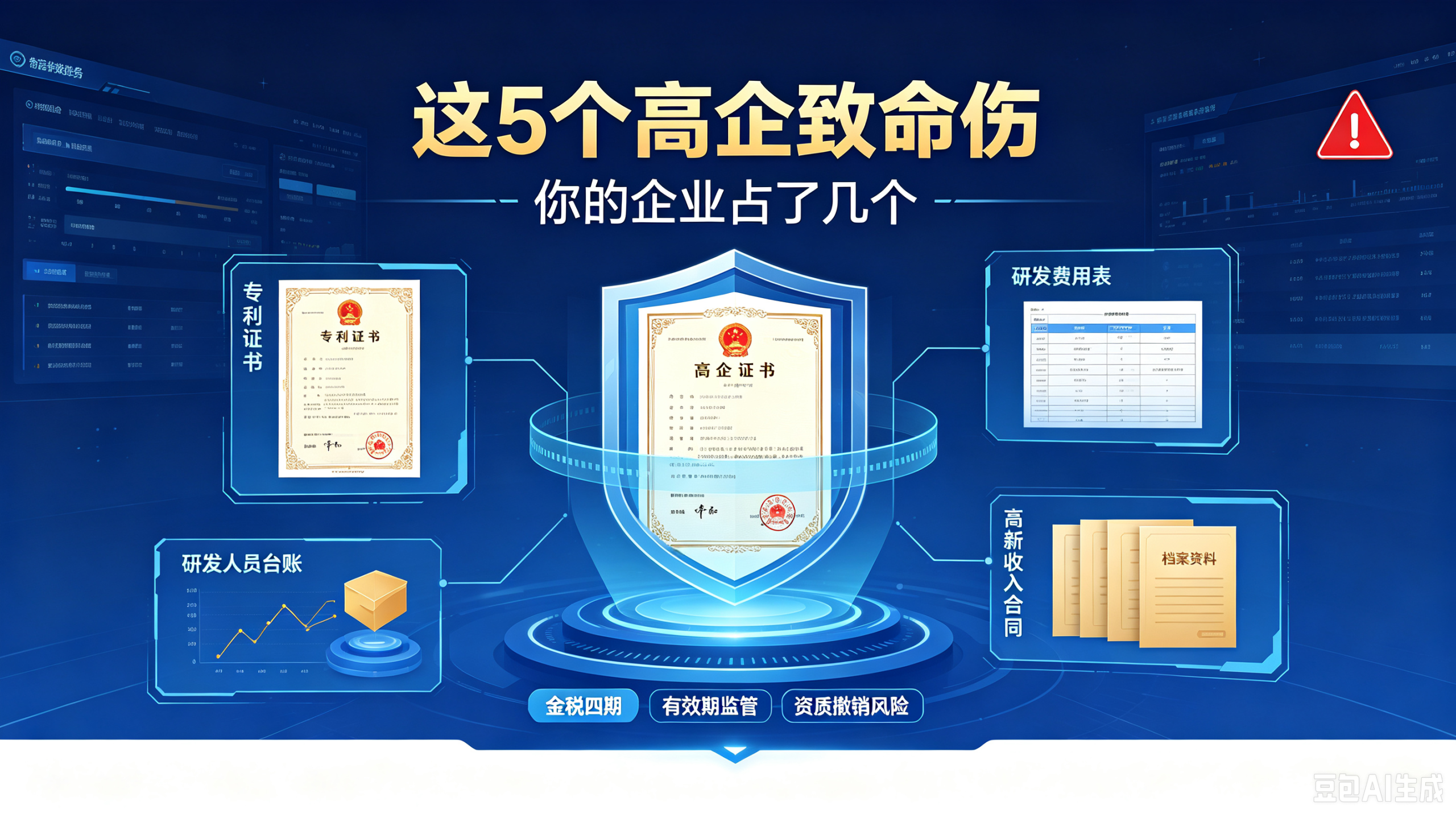 这 5 个高企 “致命伤”,你的企业占了几个?(pic1)
