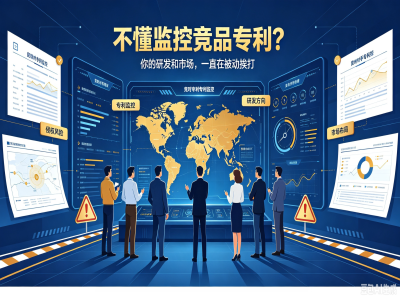 不懂监控竞品专利？你的研发和市场，一直在被动挨打 | product image